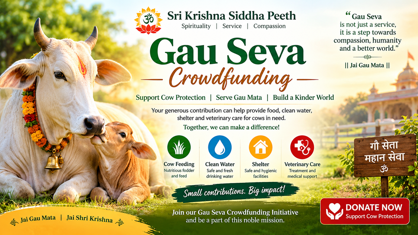Feed the Cows – Gau Seva